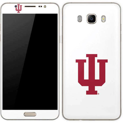 Indiana University IU Logo White Galaxy J7 Skin