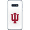 Indiana University IU Logo White Galaxy S10e Skin