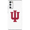 Indiana University IU Logo White Galaxy S20 Fan Edition Skin