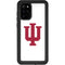 Indiana University IU Logo White Galaxy S20 Plus Waterproof Case