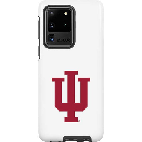 Indiana University IU Logo White Galaxy S20 Ultra 5G Pro Case