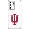 Indiana University IU Logo White Galaxy S20 Ultra 5G Skin