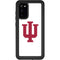 Indiana University IU Logo White Galaxy S20 Waterproof Case