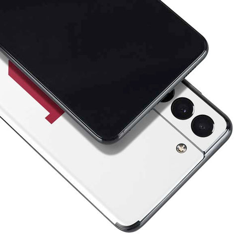 Indiana University IU Logo White Galaxy S21 5G Skin