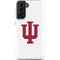 Indiana University IU Logo White Galaxy S21 FE Pro Case
