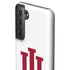 Indiana University IU Logo White Galaxy S21 FE Pro Case