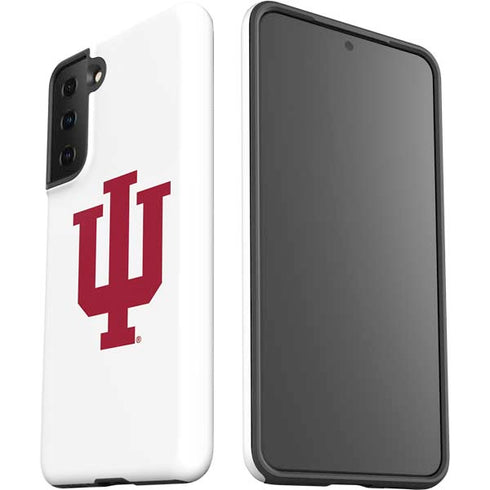Indiana University IU Logo White Galaxy S21 Plus 5G Pro Case