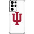 Indiana University IU Logo White Galaxy S21 Ultra 5G Skin