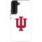 Indiana University IU Logo White Galaxy S22 Plus Pro Case