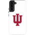 Indiana University IU Logo White Galaxy S22 Plus Pro Case