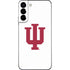 Indiana University IU Logo White Galaxy S22 Plus Skin