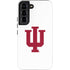 Indiana University IU Logo White Galaxy S22 Pro Case