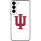 Indiana University IU Logo White Galaxy S22 Skin