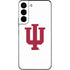 Indiana University IU Logo White Galaxy S22 Skin