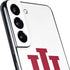 Indiana University IU Logo White Galaxy S22 Skin