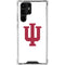 Indiana University IU Logo White Galaxy S22 Ultra Clear Case