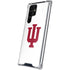 Indiana University IU Logo White Galaxy S22 Ultra Clear Case