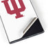 Indiana University IU Logo White Galaxy S22 Ultra Skin