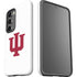 Indiana University IU Logo White Galaxy S23 Plus Pro Case