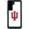 Indiana University IU Logo White Galaxy S23 Plus Waterproof Case