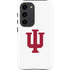 Indiana University IU Logo White Galaxy S23 Pro Case