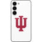 Indiana University IU Logo White Galaxy S23 Skin