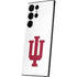 Indiana University IU Logo White Galaxy S23 Ultra Skin