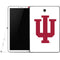 Indiana University IU Logo White Samsung Galaxy Tab Skin