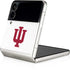 Indiana University IU Logo White Galaxy Z Flip3 5G Skin