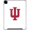Indiana University IU Logo White iPad Pro 12.9in (2020) Clear Case