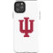 Indiana University IU Logo White iPhone 11 Pro Max Impact Case