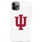 Indiana University IU Logo White iPhone 11 Pro Max Lite Case