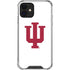 Indiana University IU Logo White iPhone 12 Mini Clear Case