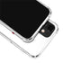 Indiana University IU Logo White iPhone 12 Mini Clear Case