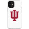 Indiana University IU Logo White iPhone 12 Mini Impact Case