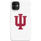 Indiana University IU Logo White iPhone 12 Mini Lite Case
