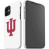 Indiana University IU Logo White iPhone 12 Mini Lite Case