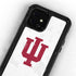 Indiana University IU Logo White iPhone 12 Mini Waterproof Case