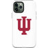 Indiana University IU Logo White iPhone 12 Pro Impact Case