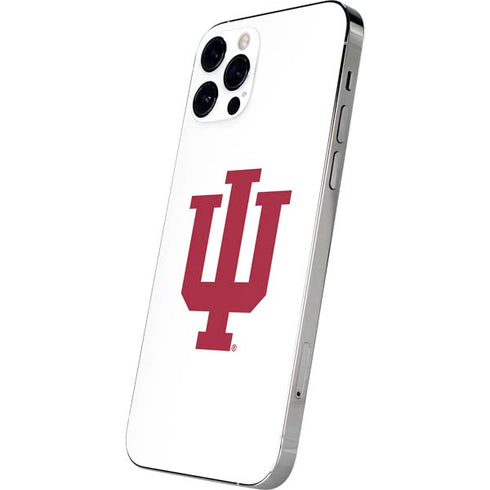 Indiana University IU Logo White iPhone 12 Pro Max Skin