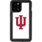 Indiana University IU Logo White iPhone 12 Pro Max Waterproof Case