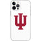 Indiana University IU Logo White iPhone 12 Pro Skin