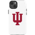 Indiana University IU Logo White iPhone 13 Impact Case