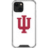 Indiana University IU Logo White iPhone 13 Mini Clear Case