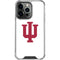 Indiana University IU Logo White iPhone 13 Pro Clear Case