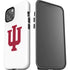 Indiana University IU Logo White iPhone 15 Impact Case