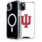 Indiana University IU Logo White iPhone 14 MagSafe Case