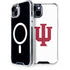 Indiana University IU Logo White iPhone 15 Plus MagSafe Case