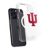 Indiana University IU Logo White iPhone 15 Pro MagSafe Case