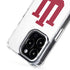 Indiana University IU Logo White iPhone 15 Pro MagSafe Case
